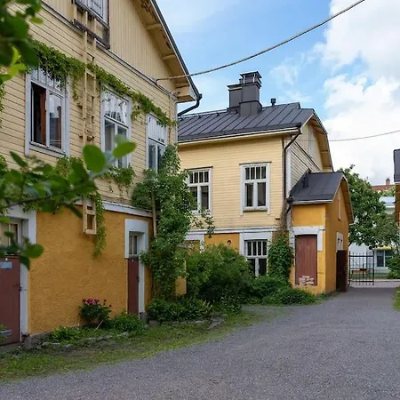 A Bright Wooden For Four Apartment